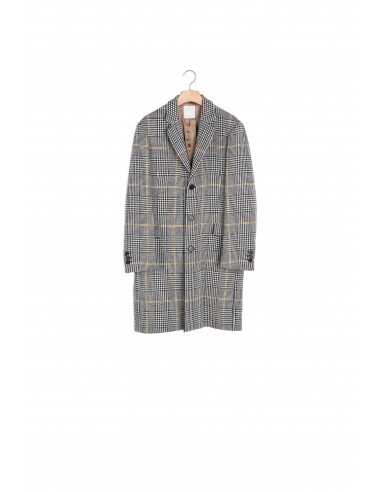 Checked overcoat prix pour 